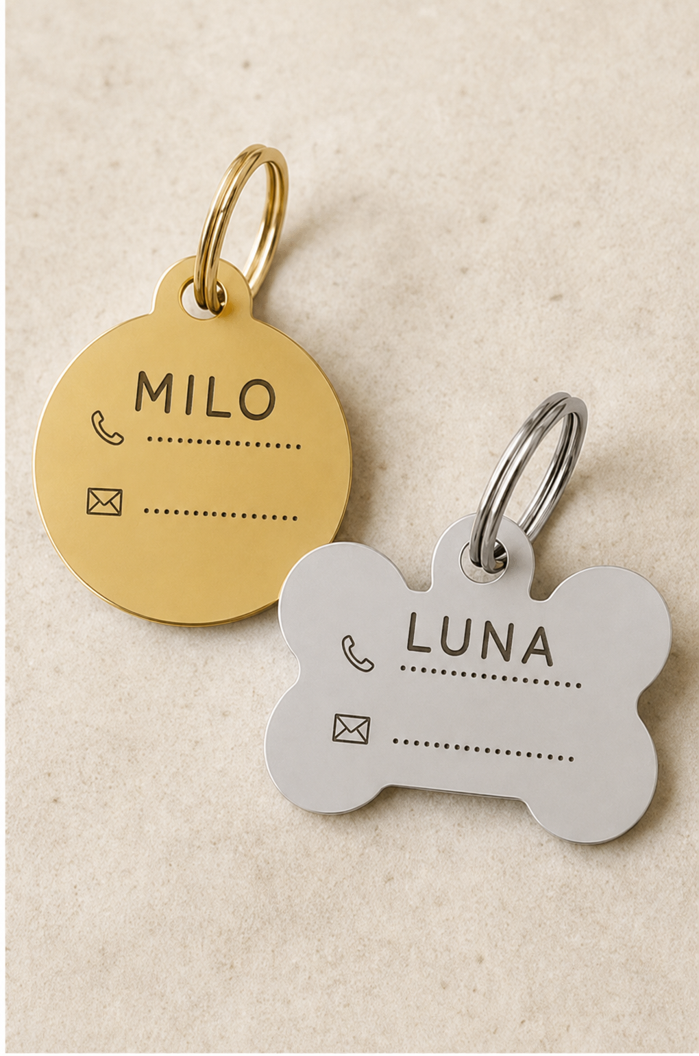 Personalised Pet Name Tag