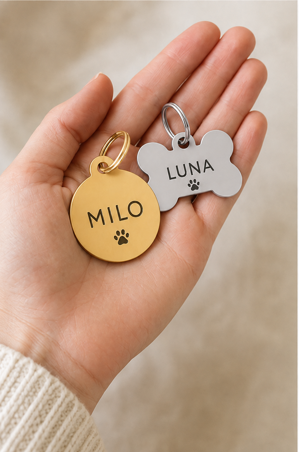 Personalised Pet Name Tag