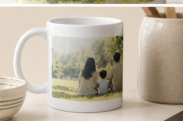 Custom Family Photo Mug