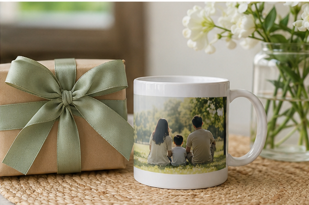 Custom Family Photo Mug