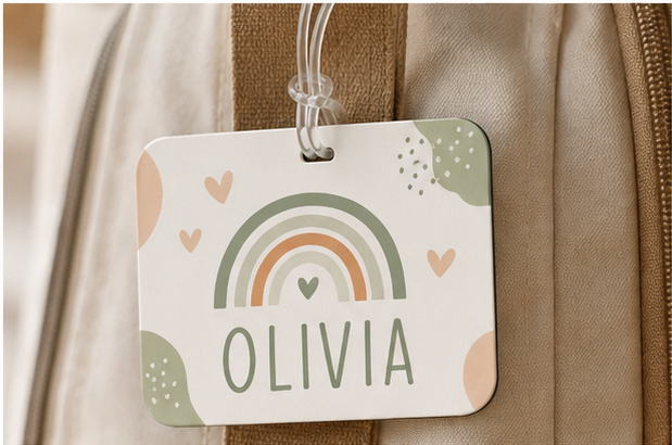 Personalised Children's Bag Tag