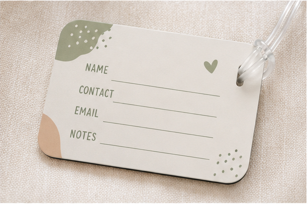 Personalised Children's Bag Tag