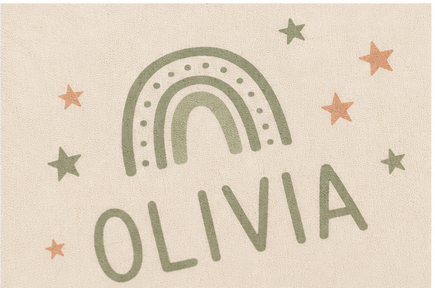 Personalised Children's Canvas Tote Bag