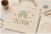 Personalised Children's Canvas Tote Bag
