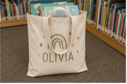 Personalised Children's Canvas Tote Bag