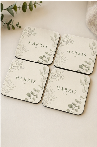 Personalised Coaster Set