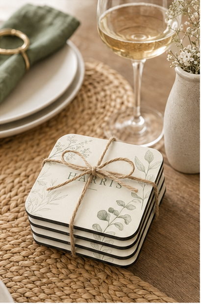 Personalised Coaster Set