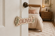 Personalised Wooden Name Door Sign